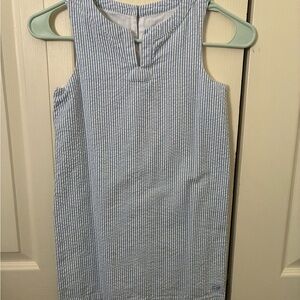 Vineyard Vines Blue and White Striped Kids Casual Dress
